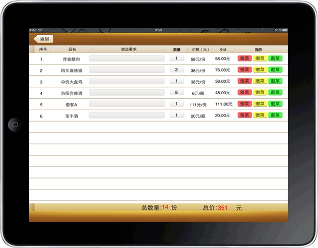 iPad電子菜譜革命 美萍IPAD餐飲電子菜譜引領(lǐng)無線點(diǎn)菜新時(shí)代